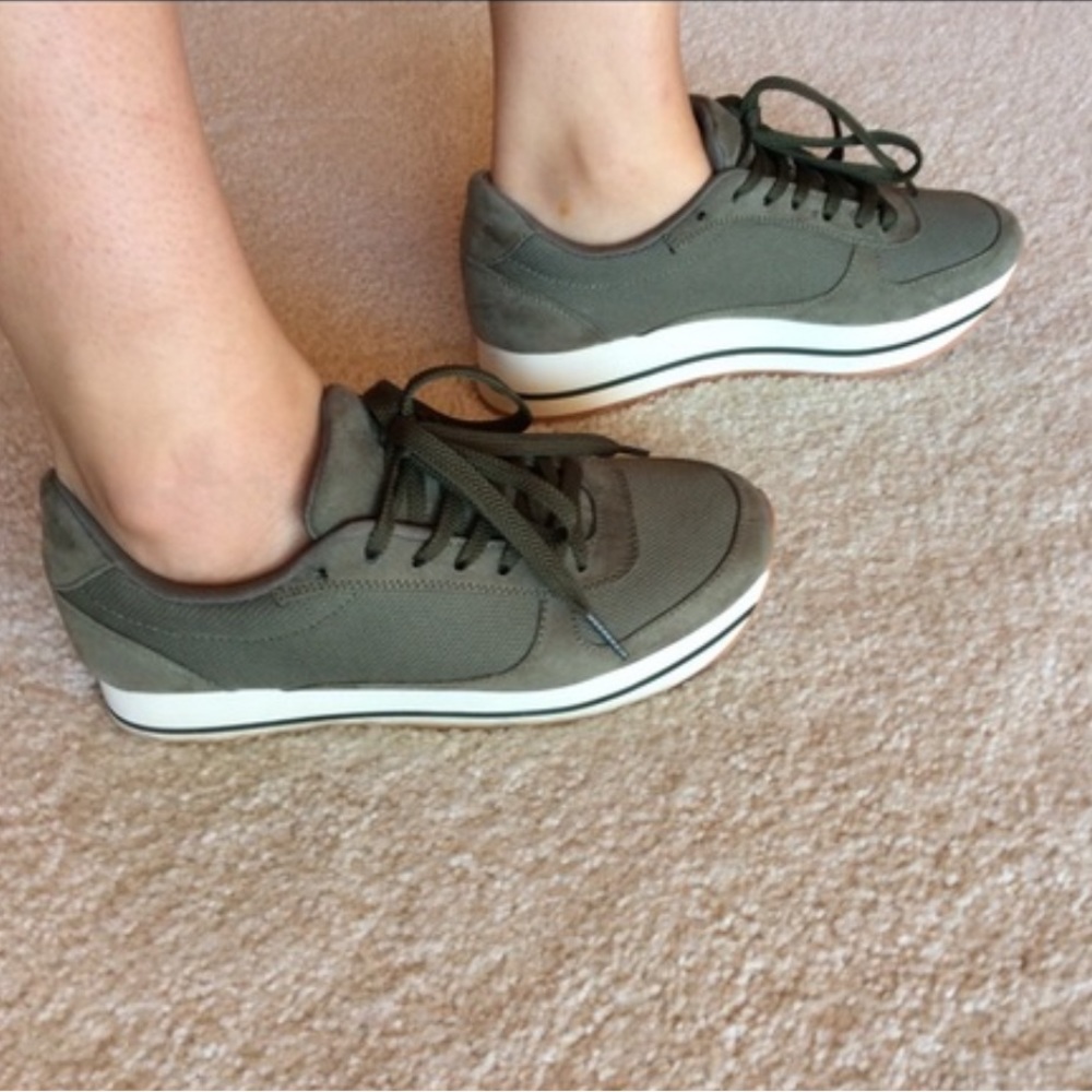 Zara platform sneakers size6